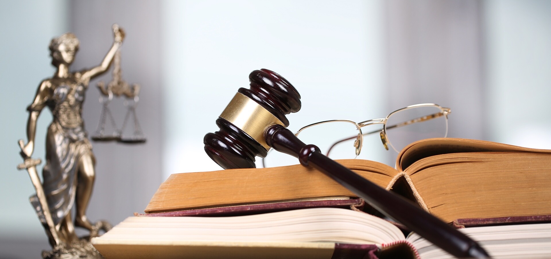 Law justice scale minimal modern light background